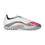 F50 Messi Club Turf-White-Lucid Red-Silver Met