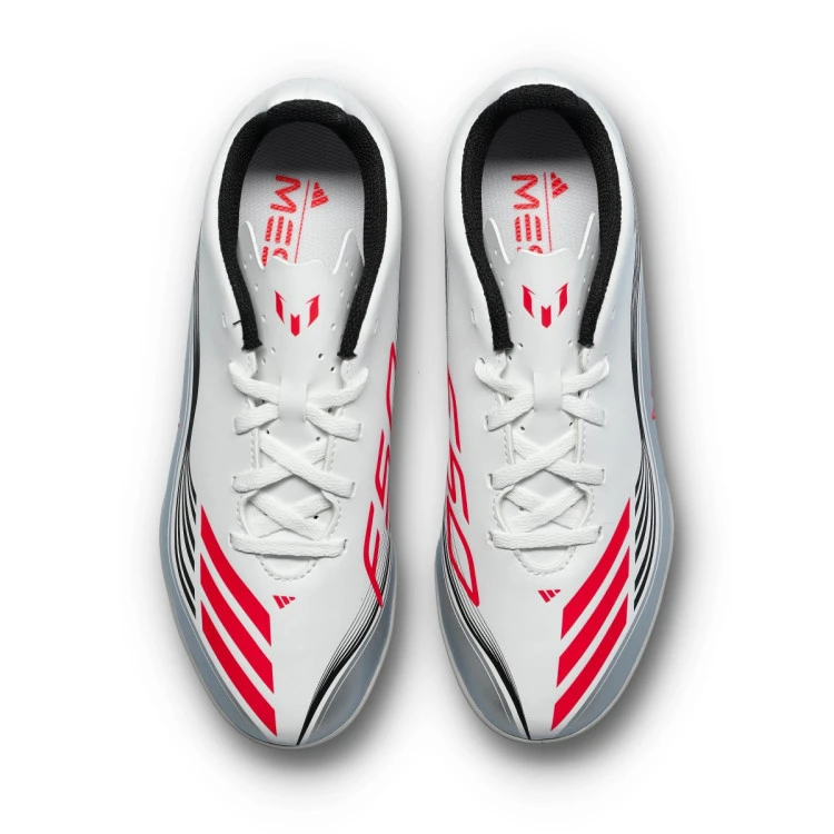 bota-adidas-f50-messi-club-turf-nino-blanco-5