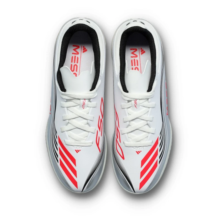 bota-adidas-f50-messi-league-turf-nino-blanco-5