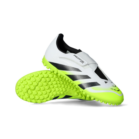 Chaussure de football adidas Enfant Predator Club L &agrave; scratch Turf
