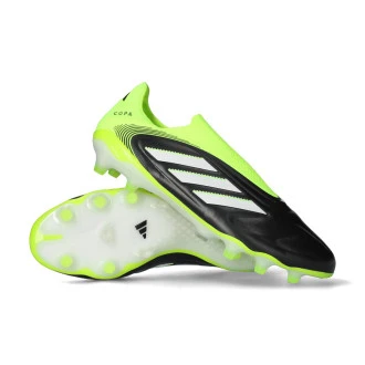 Chaussure de football Copa Pure III Elite LL FG Core Black-White-Lucid Lemon