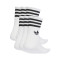 Chaussettes adidas 3S Crew S (6 pares)