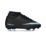 Enfant Zoom Mercurial Superfly 10 Club FG/MG-Black-Ice Blue