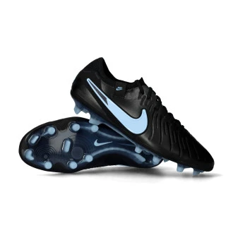 Chaussure de football Tiempo Legend 10 Elite FG Black-Black