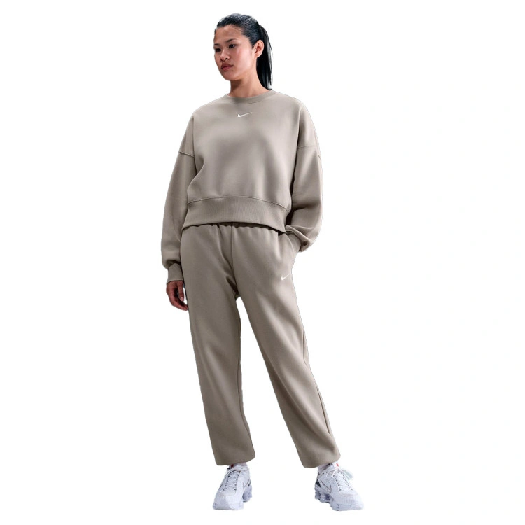 pantalon-largo-nike-sportswear-fleece-2-mujer-college-grey-sail-5