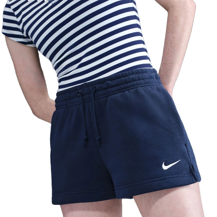 pantalon-corto-nike-sportswear-fleece-mujer-midnight-navy-sail-2