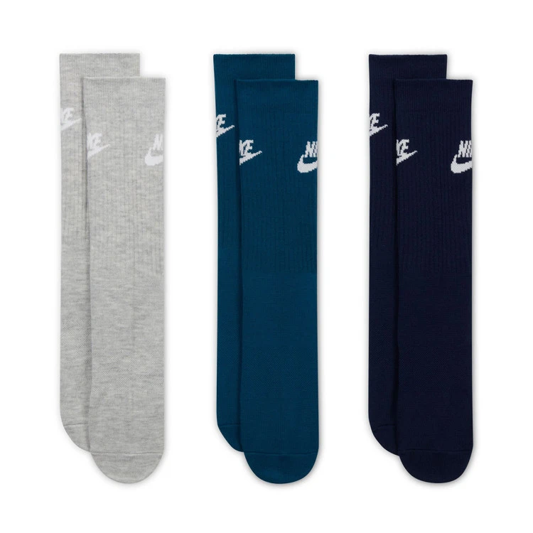 calcetines-nike-sportswear-everyday-essential-3-pares-heather-greywhite-blue-forcewhite-midnight-na-1