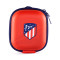 Étui Universal Airpods Rouge avec l'Écusson de l'Atlético Madrid