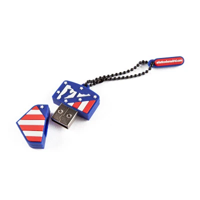 Pendrive 32 Gb en forme d'écusson de l'Atlético Madrid