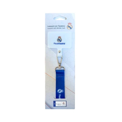 Pendentif universel avec l'écusson bleu du Real Madrid