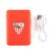 Power Bank 5.000 Mah Rouge avec l'écusson du Sevilla FC