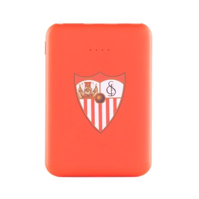 Power Bank 5.000 Mah Rouge avec l'écusson du Sevilla FC