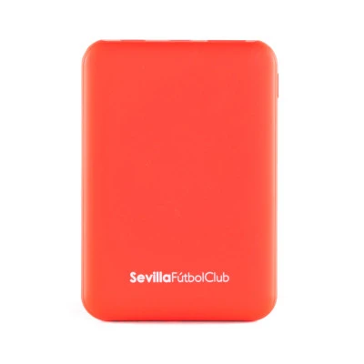 Power Bank 5.000 Mah Rouge avec l'écusson du Sevilla FC