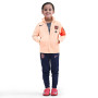 enfant FC Barcelona Training 2025-2026-Crimson Tint-Midnight Navy-Bright Mango-Midni