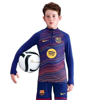 Sweat-shirt Enfant Fc Barcelona Pre-Match 2025-2026