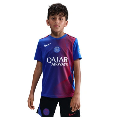 Maillot Enfant PSG T90 Pre-Match 2025-2026
