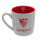 Tasse Sevilla FC à deux couleurs Caja Sevilla FC