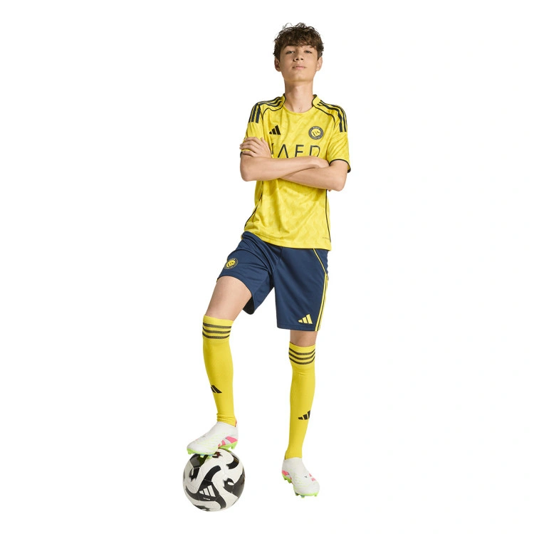 pantalon-corto-adidas-al-nassar-primera-equipacion-2025-2026-nino-night-indigo-impact-yellow-4