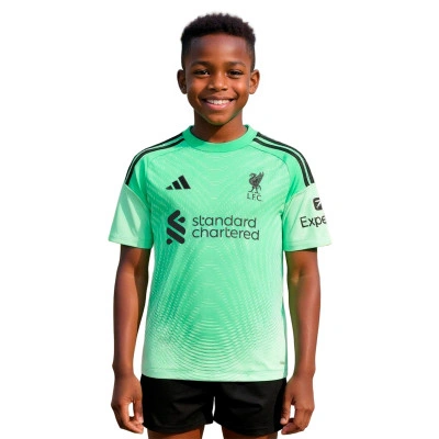 Maillot Domicile enfant Liverpool Fc 2025-2026