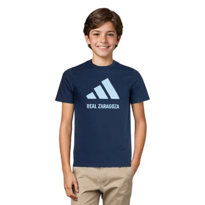 T-Shirt Enfant Real Zaragoza Cotton Logo Tee 25