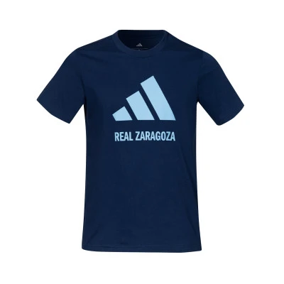 T-Shirt Femme Real Zaragoza Cotton Logo Tee 25