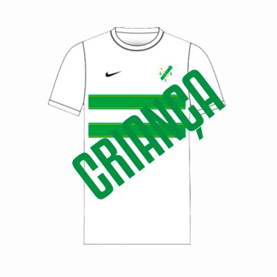 T-Shirt Carcavelos Jogadores Criança 2024-2025 só com logo