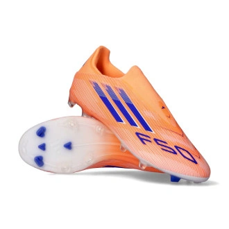 Chaussure de football F50 League LL FG/MG Beam Orange-Lucid Blue-White