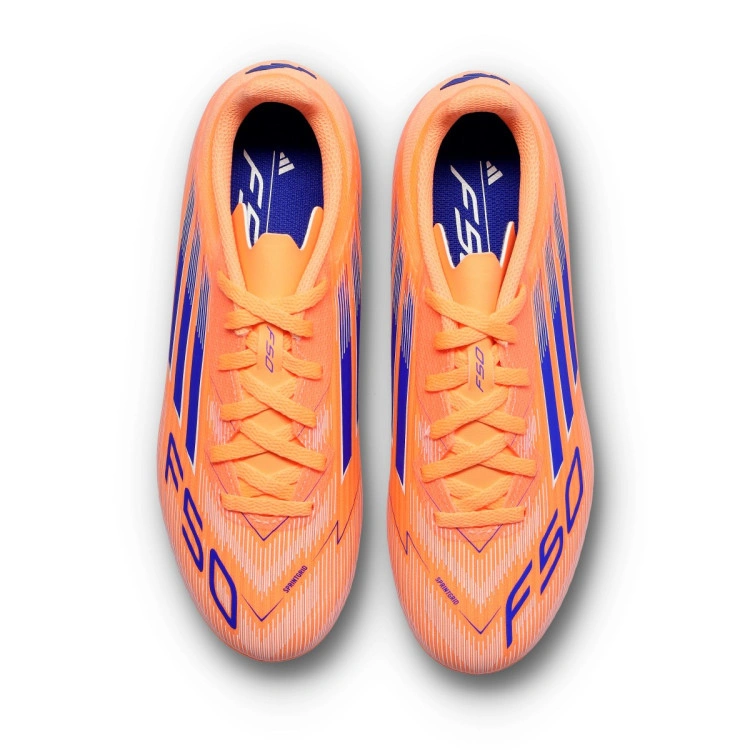 bota-adidas-f50-league-fg-mg-nino-naranja-5