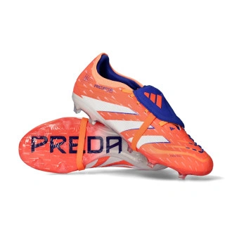 Chaussure de football Predator Pro FT FG Signal Core-White-Beam Orange