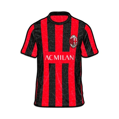 Puzzle en bois jersey de l'AC Milan (150 pièces)