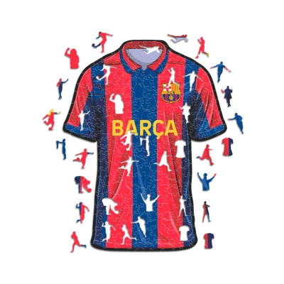 Fc Barcelona Jersey Puzle à bois (150 Pièces)