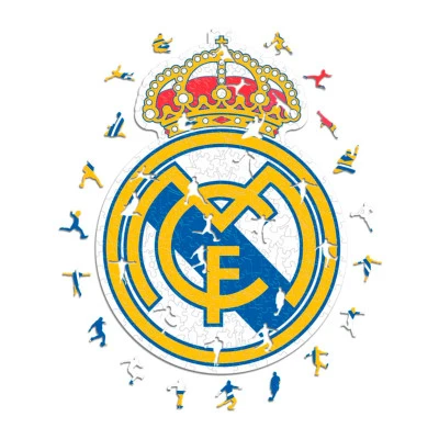 Puzzle en bois Real Madrid CF (150 pièces)