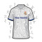 Puzzle en bois maillot du Real Madrid (150 pièces)