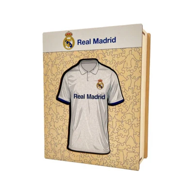 Puzzle en bois maillot du Real Madrid (150 pièces)