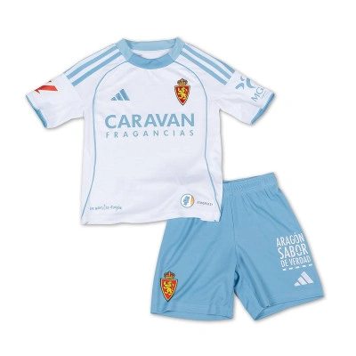 Tenue Real Zaragoza Première Kit 2025-2026 Enfant