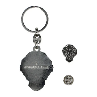 Porte-clés Lion avec épingle Athletic Club de Bilbao