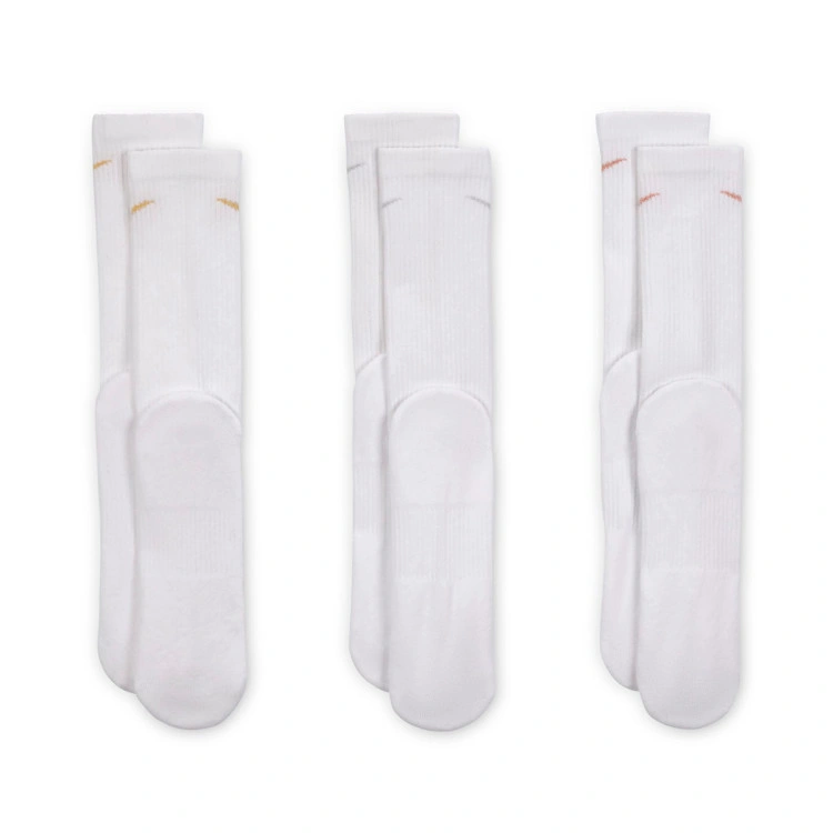 calcetines-nike-everyday-plus-cushioned-3-pares-white-gold-silver-copper-2