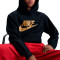 Sweat-shirt Nike Club Fleece Hdy Gold Satn Enfant
