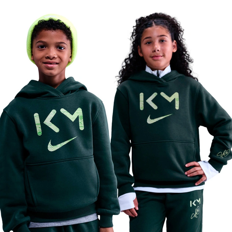 sudadera-nike-kylian-mbappe-club-fleece-seaweed-limelight-vivid-green-2