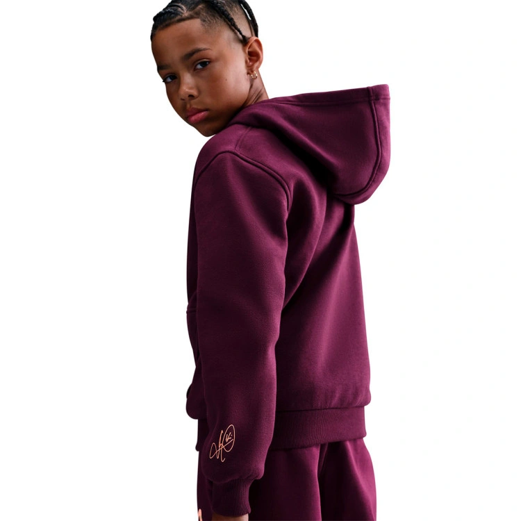 sudadera-nike-kylian-mbappe-club-fleece-bordeauxorange-pulsemelon-tint-1