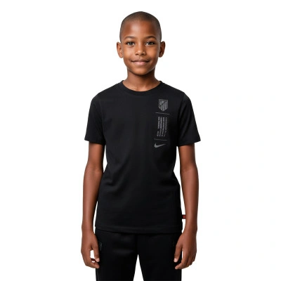 T-Shirt Enfants Atlético de Madrid 2025-2026 Vêtements de fans