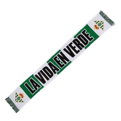Écharpe "La Vida es Verde" Betis 2025-2026