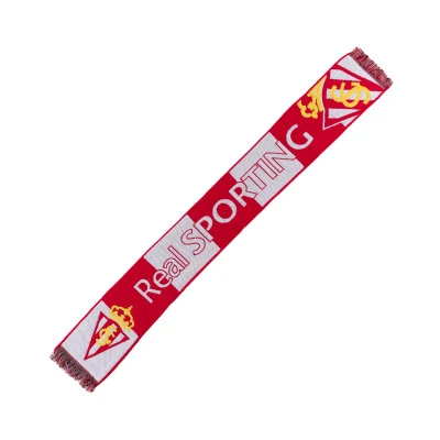 Écharpe Larges Rayures Sporting Gijón 2025-2026