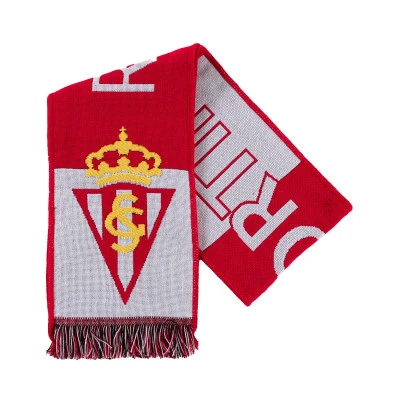 Écharpe Larges Rayures Sporting Gijón 2025-2026