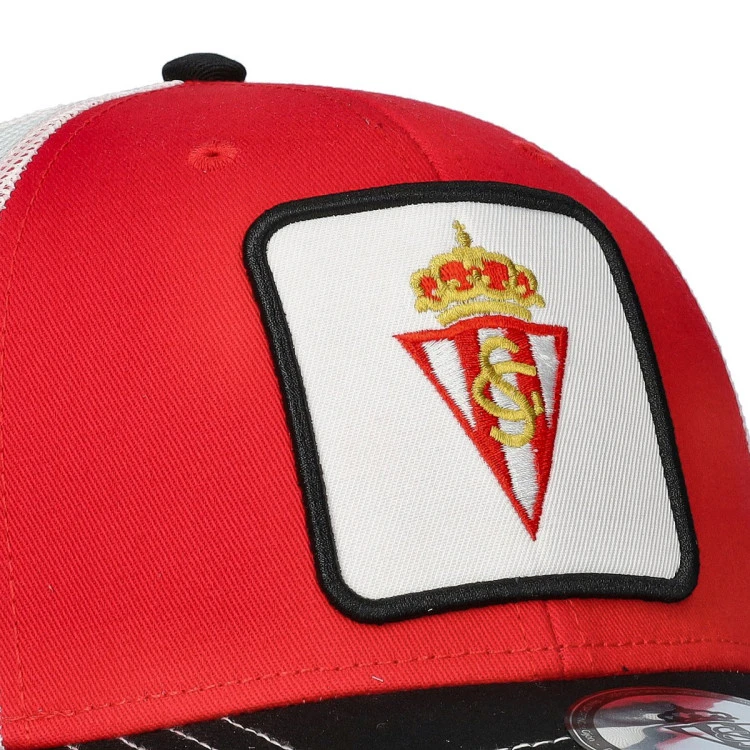 gorra-sporting-de-gijon-premium-roja-trucker-ad-sporting-gijon-2025-2026-rojo-3