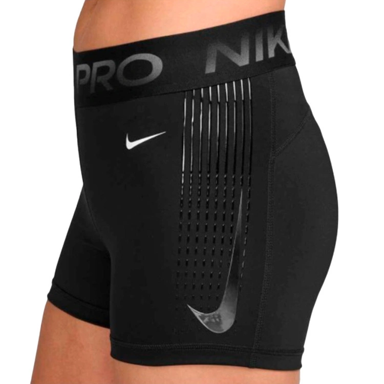 malla-corta-nike-pro-365-3-gg-graphic-mujer-black-white-2