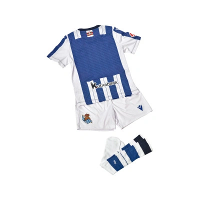 Tenue Real Sociedad Primera Equipación 2025-2026 Bebé