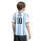 Maillot adidas Enfant Messi Argentine domicile Coupe du Monde 2026