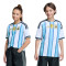 Maillot adidas Argentine domicile Coupe du Monde 2026 Enfant
