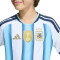 Maillot adidas Argentine domicile Coupe du Monde 2026 Enfant